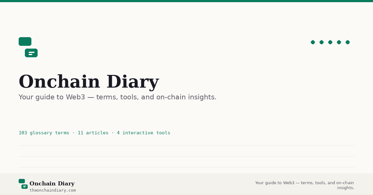 Onchain Diary